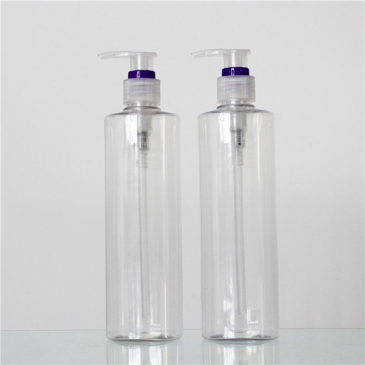 300ml Oval Shape Empty Lotion Customized Personal Care Plastic Bottle With Pump supplier