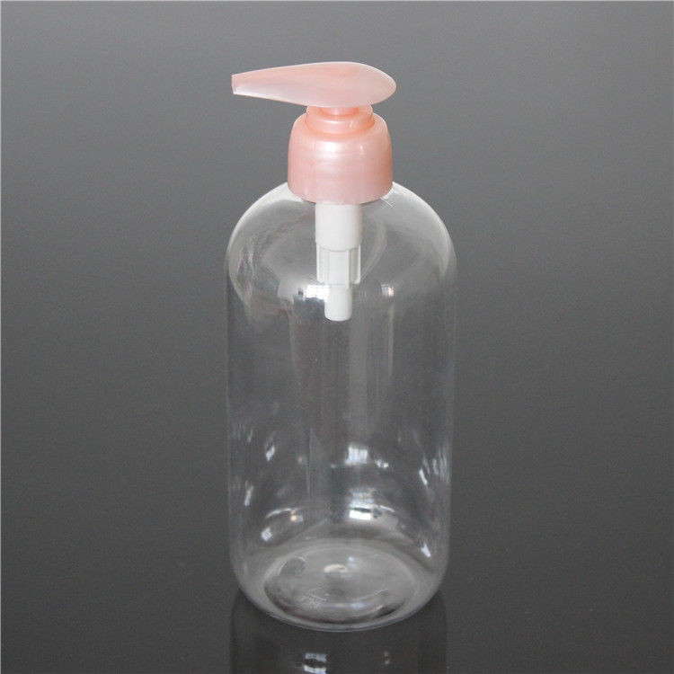 Clear Empty Plastic Cosmetic Bottles Hand Washing Bottles With Pump supplier