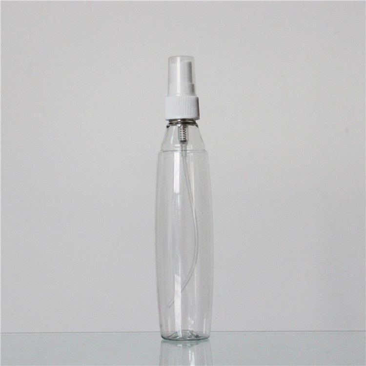 Empty 150ml Plastic Sprayer Bottle Pet Cosmetic Container For Toner supplier