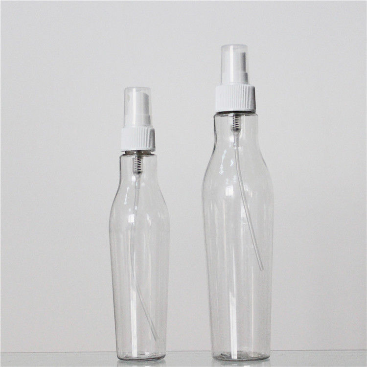 Any color 120ml 200ml Plastic Toning Lotion Bottle With Sprayer Dispenser For Skin Care supplier