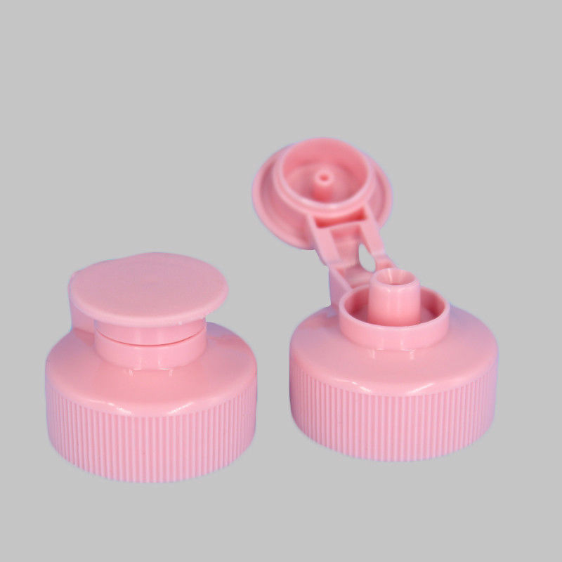 28 / 400 Plastic Screw Flip Top Lids Wear Resistant For Dish Washing Bottle supplier